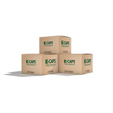 Colored Size 2 Empty Vegetarian Capsules by Capsuline - White/White (Box of 175,000) - White