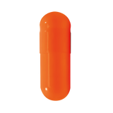 Colored Size 0 Empty Vegetarian Capsules by Capsuline - Orange/Orange (Box of 100,000) - Orange