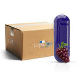 Grape Flavored Gelatin Capsules Size 0 Purple/Purple (Box of 100,000) - Grape