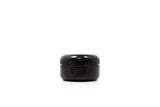 Capsuline 2oz Double Wall Low Profile Black Jar with Lid