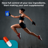 Capsuline Clear Vegetarian Acid Resistant Enteric Empty Capsules Size 00 10000 Count - 10000