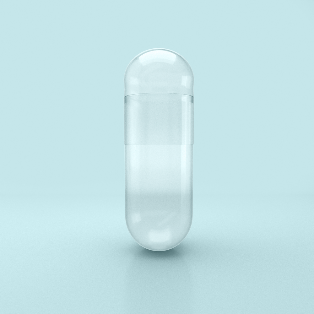 Clear Gelatin Capsules Size 5 (Box of 350,000)