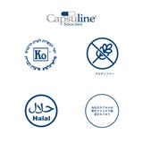 Clear Size 000 Empty Gelatin Capsules by Capsuline - 500 Count - 500