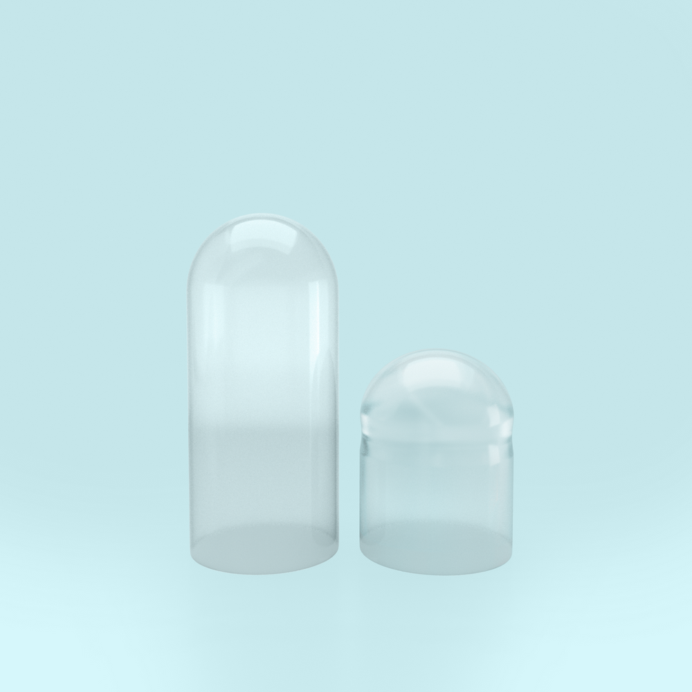 Clear Gelatin Capsules Size 5 (Box of 350,000)
