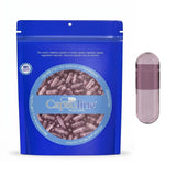 Capsuline Red Carrot Natural Colorant Empty Vegetarian Capsules Size 1 - Purple - TiO2-Free - 1,000 Count - 1000