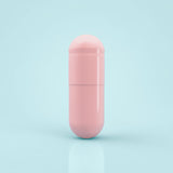 Colored Size 00 Empty Vegetarian Capsules by Capsuline - Pink/Pink (Box of 75,000) - Pink/Pink