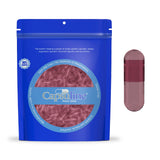 Capsuline Purple Carrot Natural Colorant Empty Vegetarian Capsules Size 00 - Purple - TiO2-Free - 1,000 Count - 1000