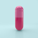 Colored Gelatin Capsules Size 00 Pink/Pink (Box of 75,000) - Pink/Pink