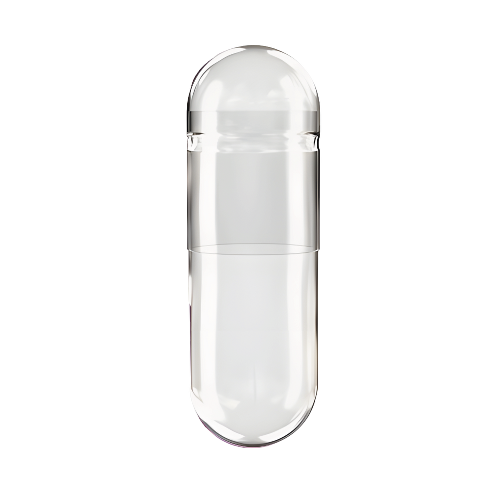 Clear Vegetarian Capsules Size 4 (Box of 250,000)