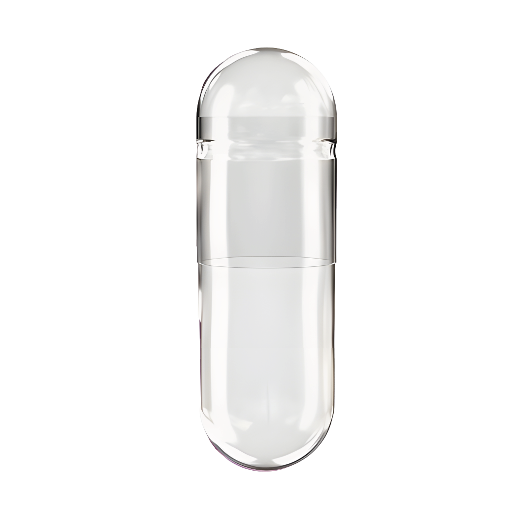 Clear Vegetarian Capsules Size 4 (Box of 250,000)