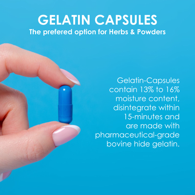 Colored Size 0 Empty Gelatin Capsules by Capsuline - Red/Red - 100 Count - 100