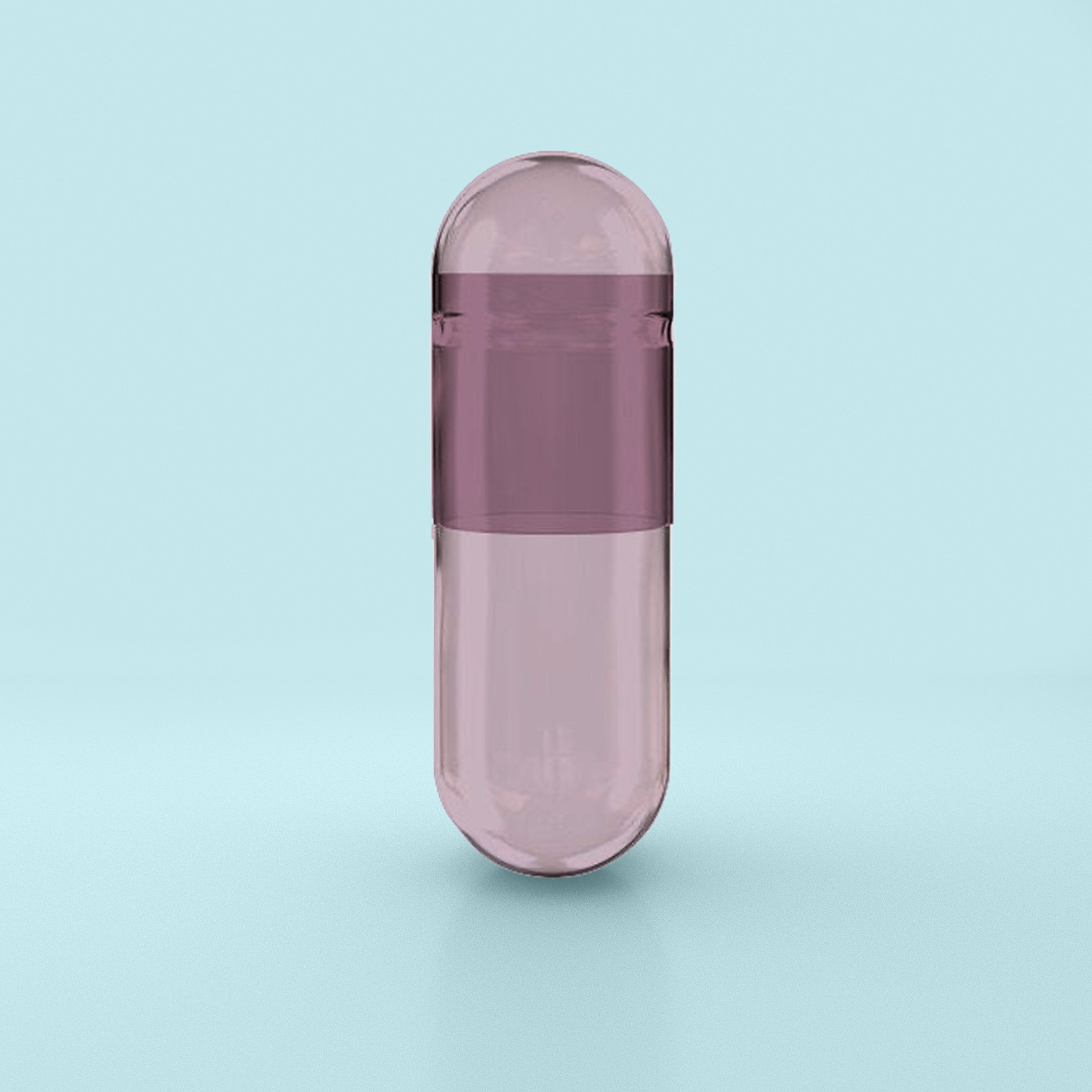 Capsuline Red Carrot Natural Colorant Empty Vegetarian Capsules Size 0 – Purple/Purple – TiO2 - Free (Box of 100,000)