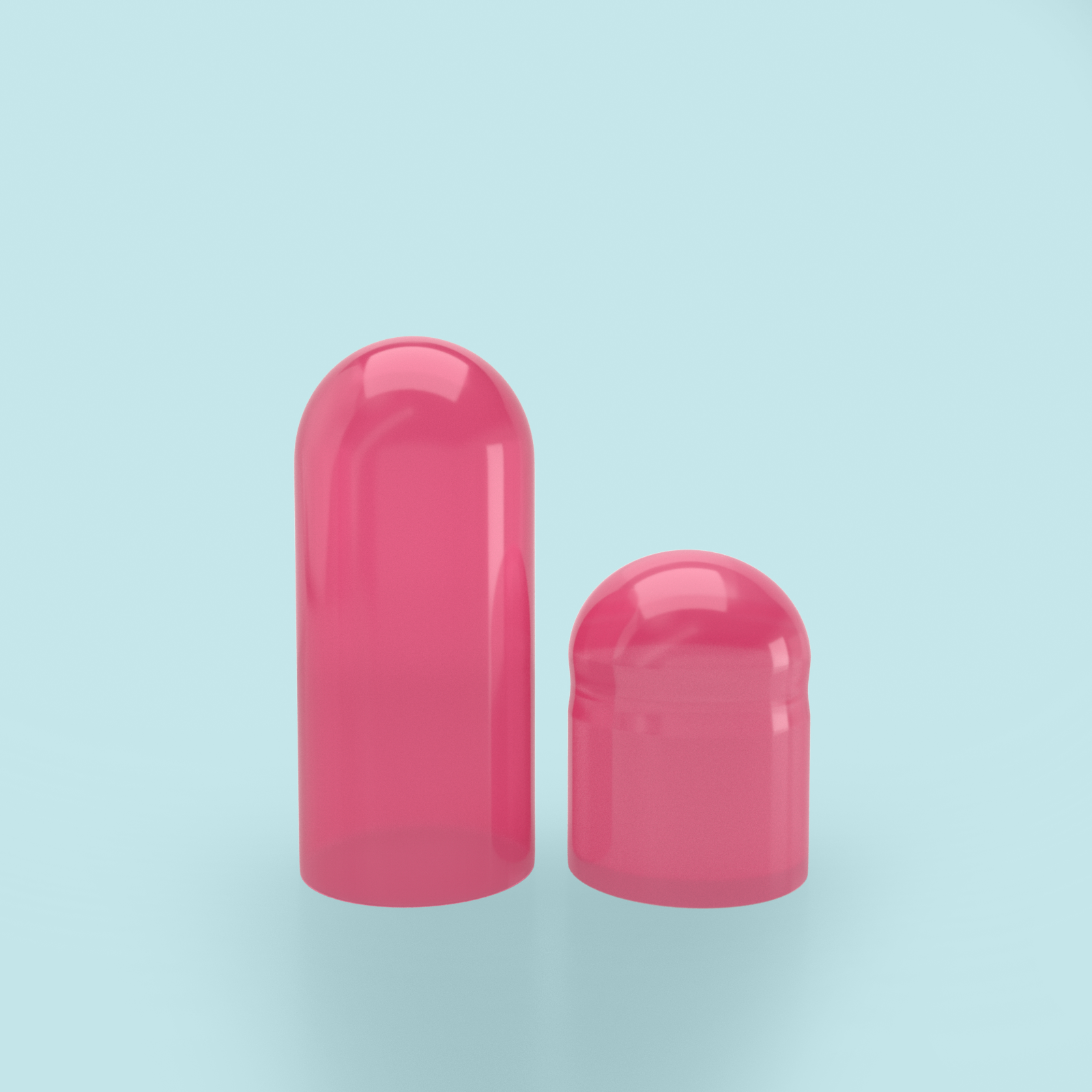 Colored Empty Vegetarian Capsules Size 00 (Box of 75,000)