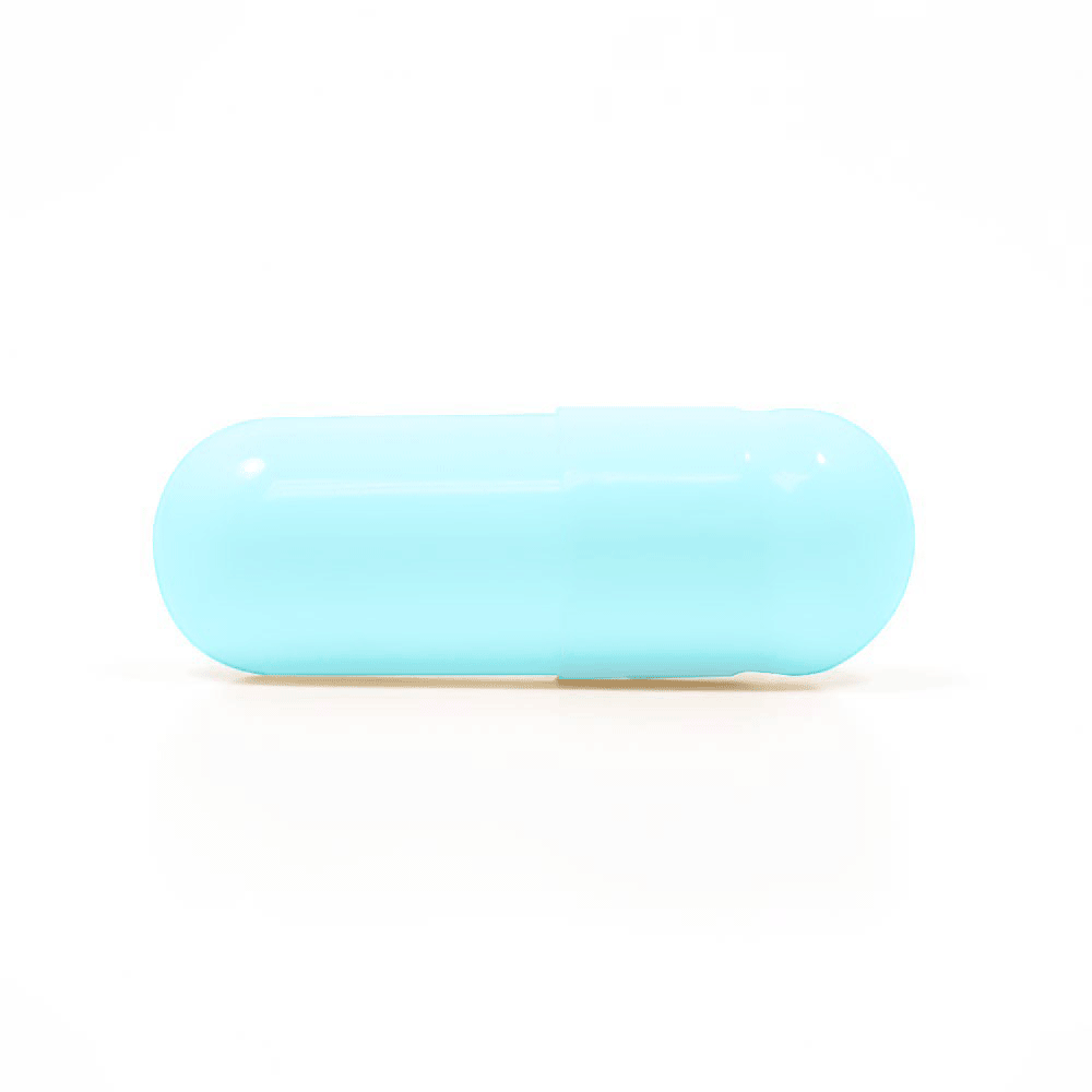 Colored Empty Vegetarian Capsules Size 00 (Box of 75,000)