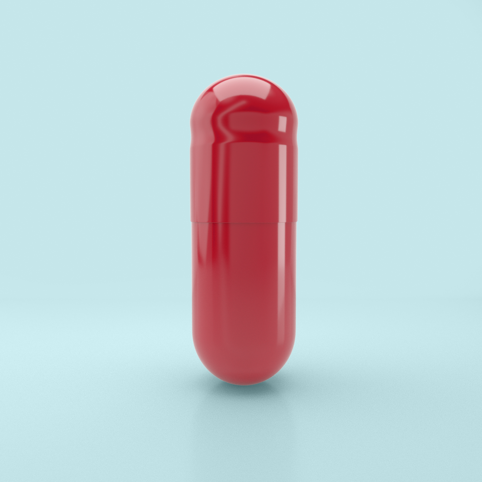 Colored Gelatin Capsules Size 00 Red/Red (Box of 75,000) - Red