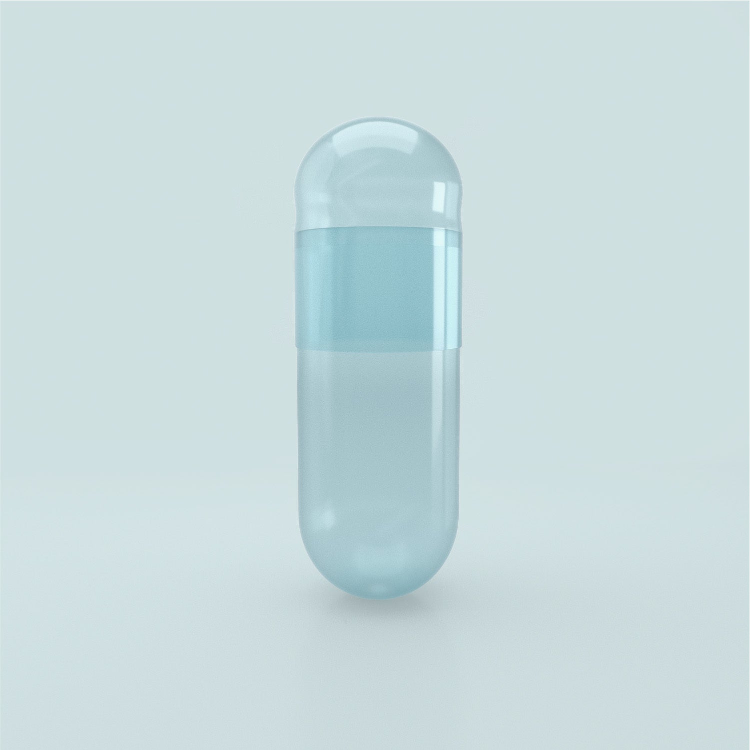 Capsuline Spirulina Natural Colorant Empty Vegetarian Capsules Size 00 - Blue/Blue - TiO2-Free (Box of 75,000)