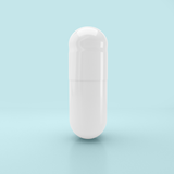 White Vegetarian Capsules <br> Size 2 - Box of 175,000