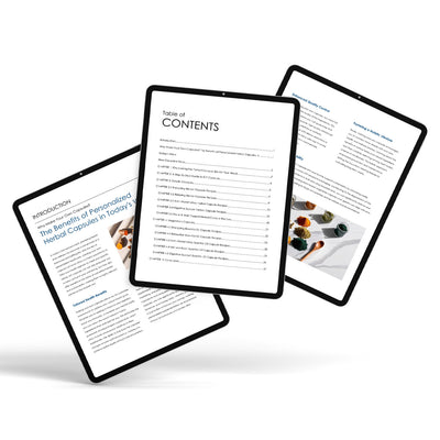 Capsuline’s Recipe Book: 50 DIY Supplements for Everyday Wellness