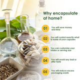 Clear Size 00 Vegetarian Delayed Release Capsules by Capsuline - 100