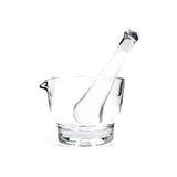 8oz Glass Mortar and Pestle Set by Capsuline
