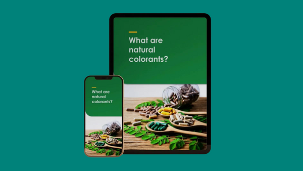 Brochure: Capsules with Natural Colorants