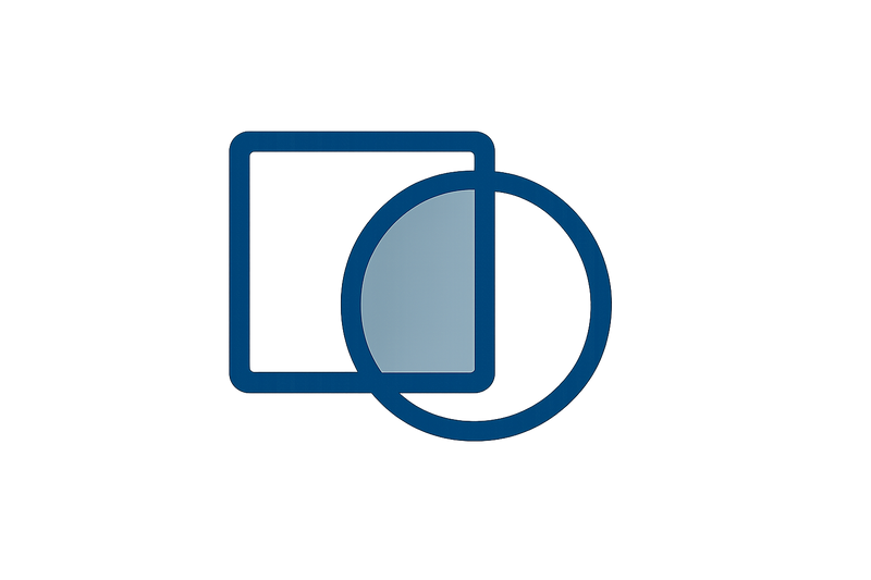 Transparency icon color 094B7B